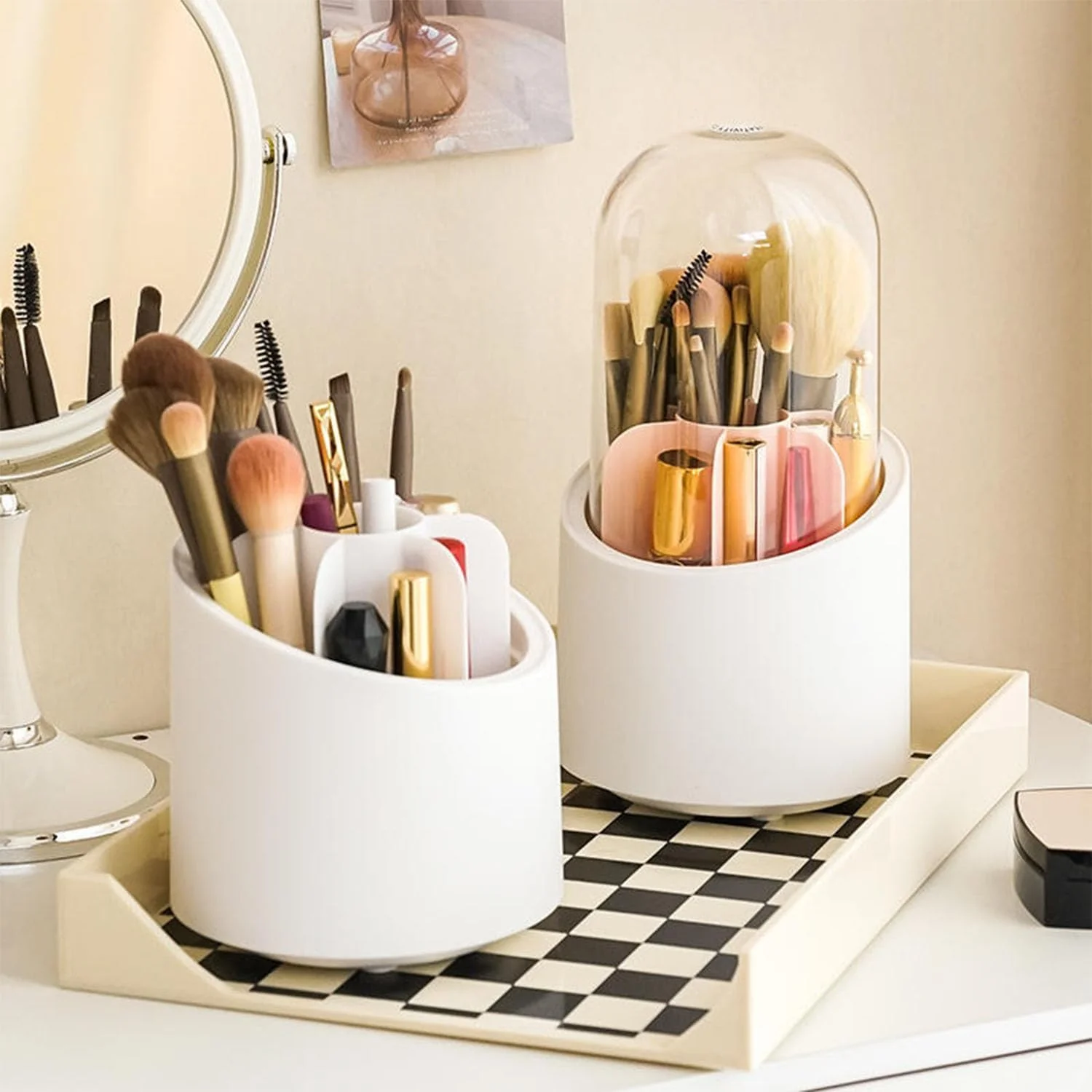 1 Piece 360° Rotating Makeup Brush Holder-SA2408-192 - Image 4