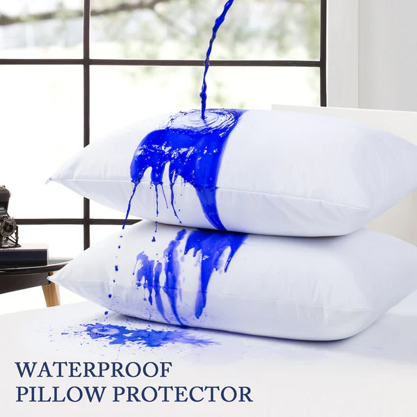 100% Water Repellent Pillow-White - Image 3