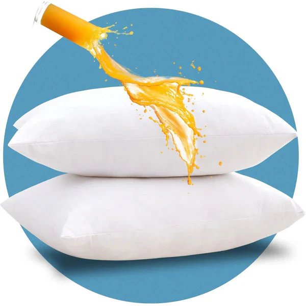 100% Water Repellent Pillow-White - Image 5