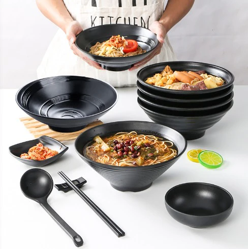 13 PCs Soup/Noddles Serving Bowls-SA2408-205 - Image 4