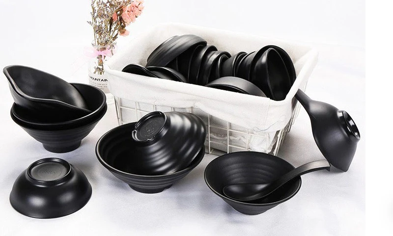 13 PCs Soup/Noddles Serving Bowls-SA2408-205 - Image 6