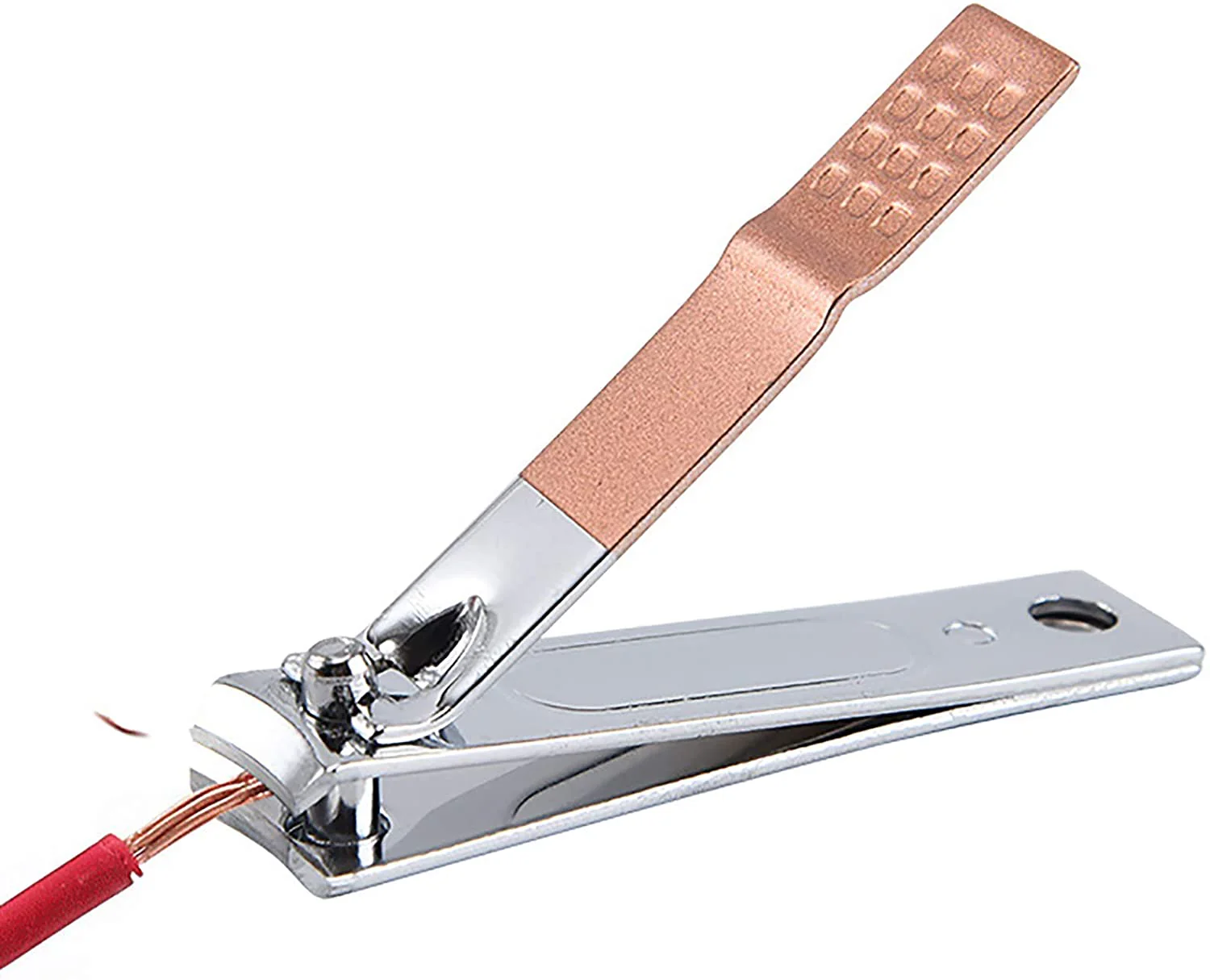 16 PCs Nail Clipper/Manicure & Pedicure Kit-Rose - Image 5