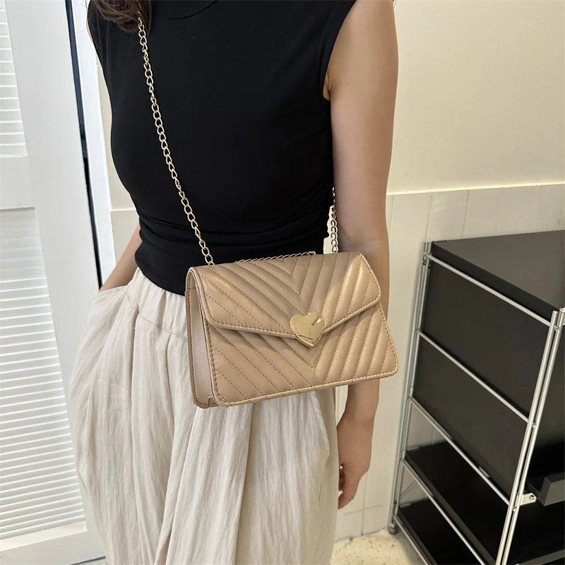 1PC Crossbody Bag For Women-Beige(SA2405-137) - Image 3