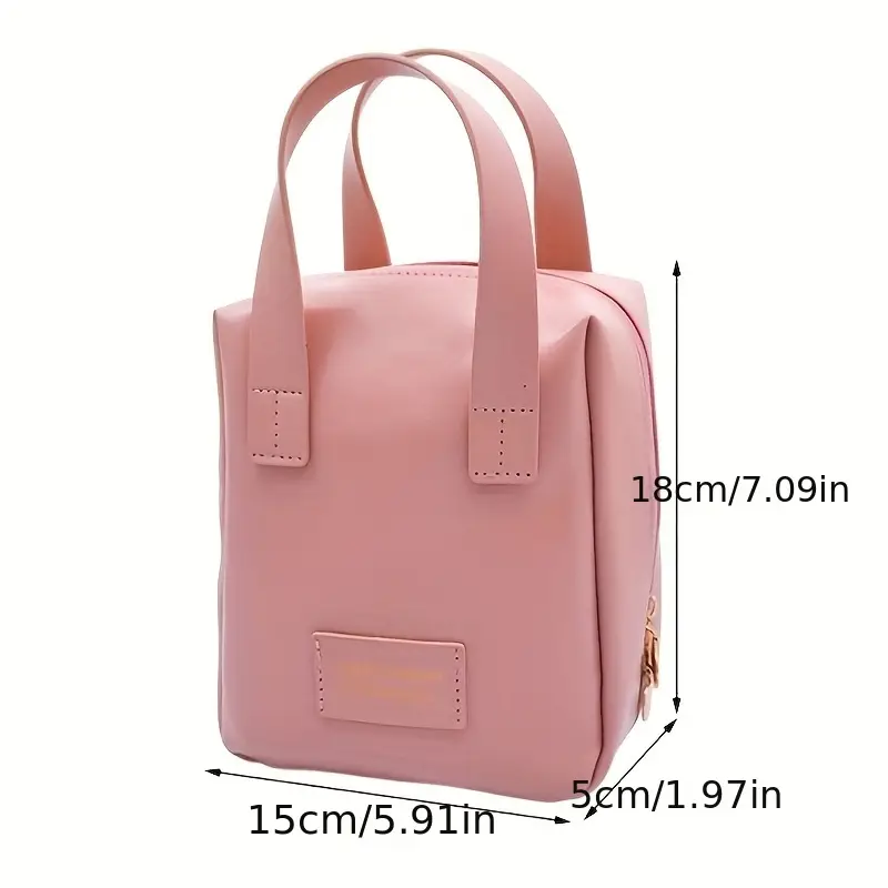 1PC Women's Faux Leather Cosmetic Bag(SA2405-139) - Image 5