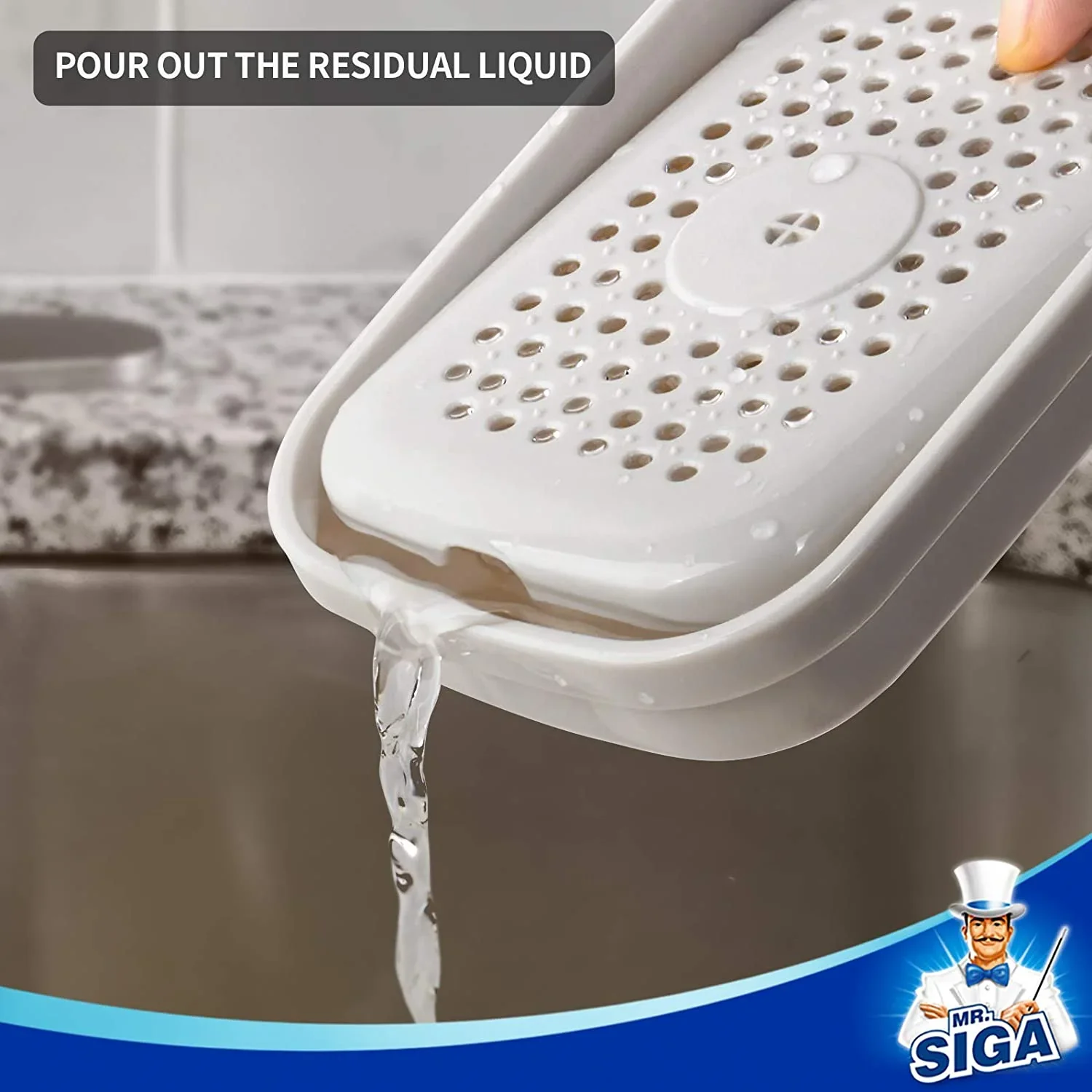 2 in 1 Premium Dishwashing Soap Pump Dispenser and Sponge Holder (SA2510-011) - Image 14