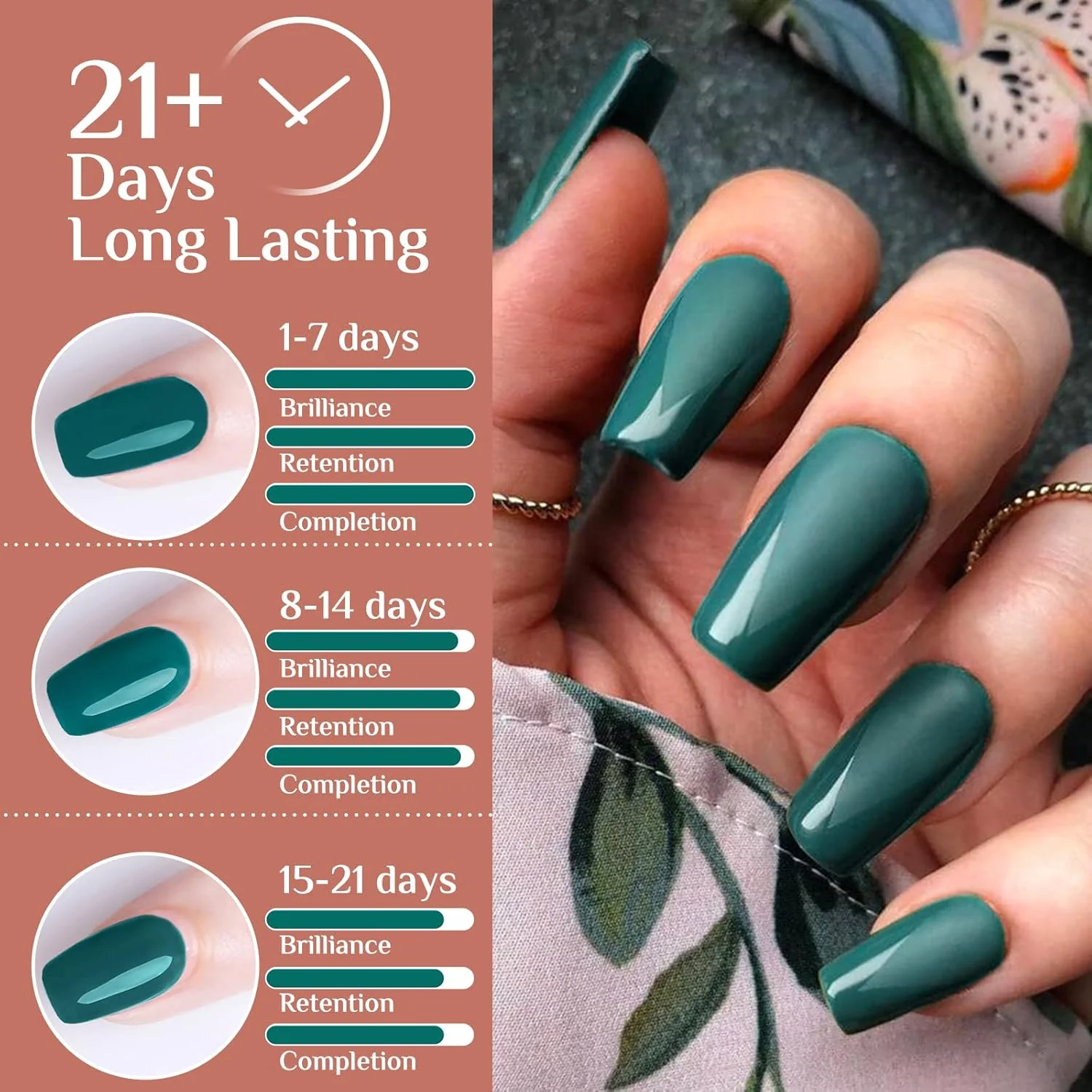 23 PCs Nail Art Acrylic Gel Nail Polish Set - Image 15