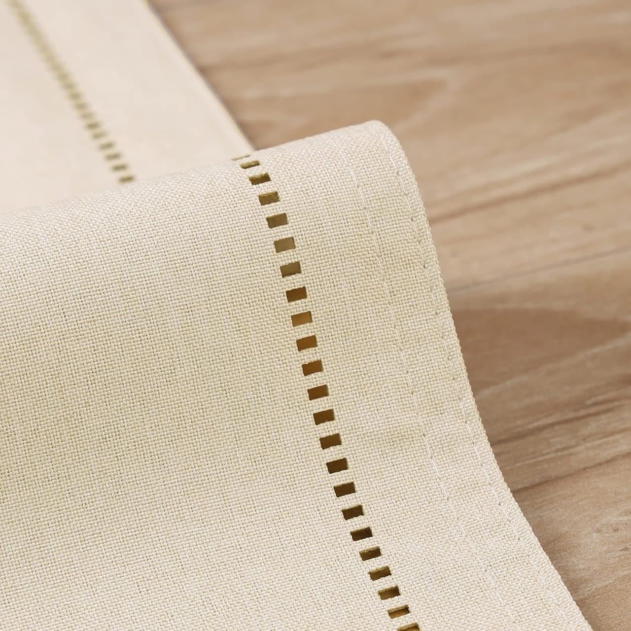 2PCs Rectangular Shape Placemats5974-(SA2405-252)Beige - Image 3