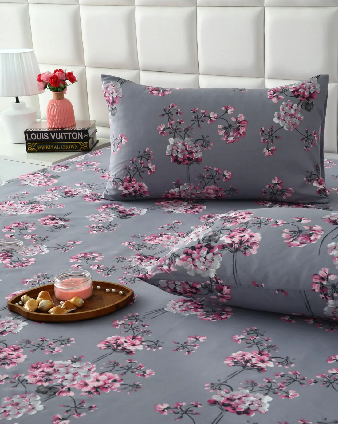 2Pcs Single Bed Sheet-SB106 - Image 2