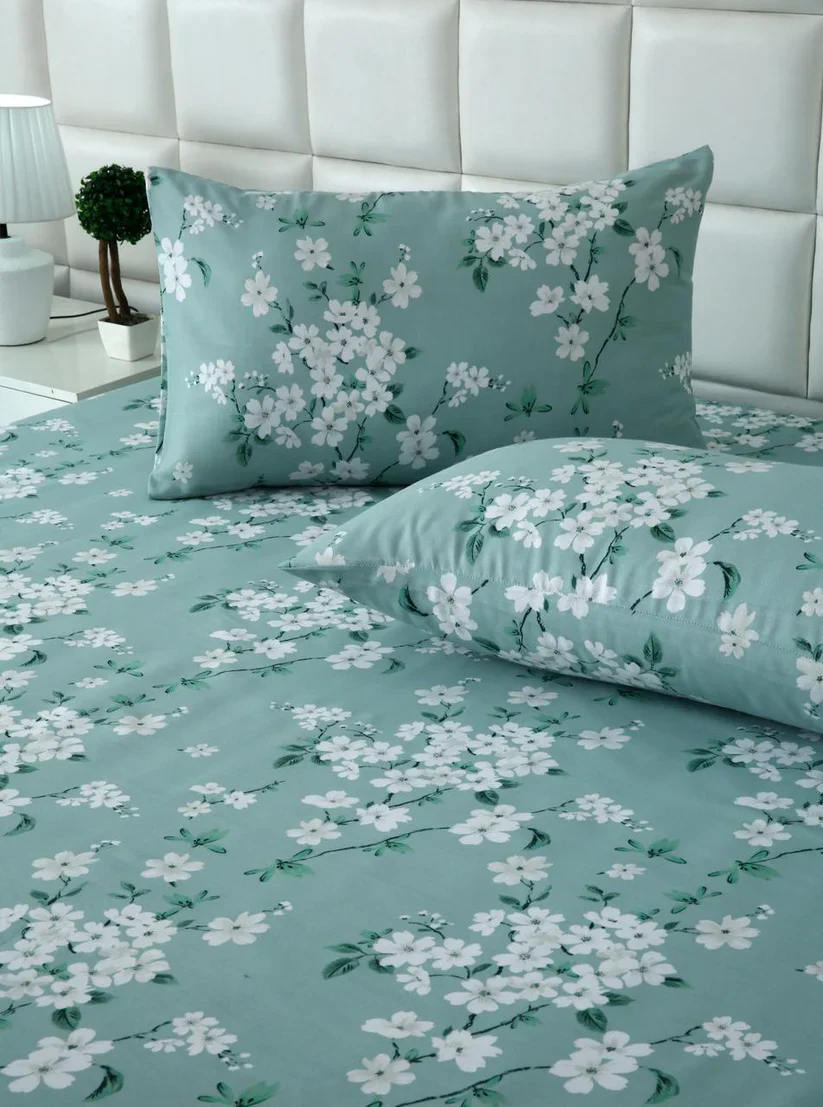 2Pcs Single Bed Sheet-SB109 - Image 2