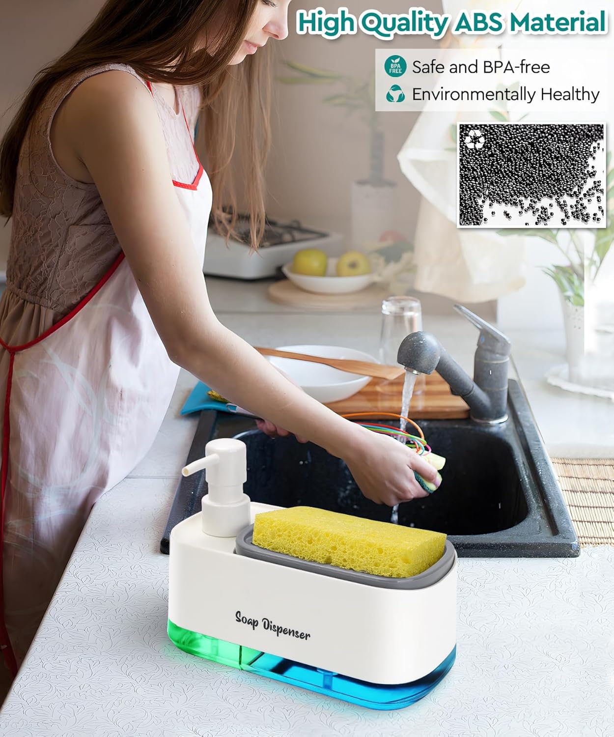 3-in-1 Hand and Dish Soap Dispenser (SA2510-013) - Image 3