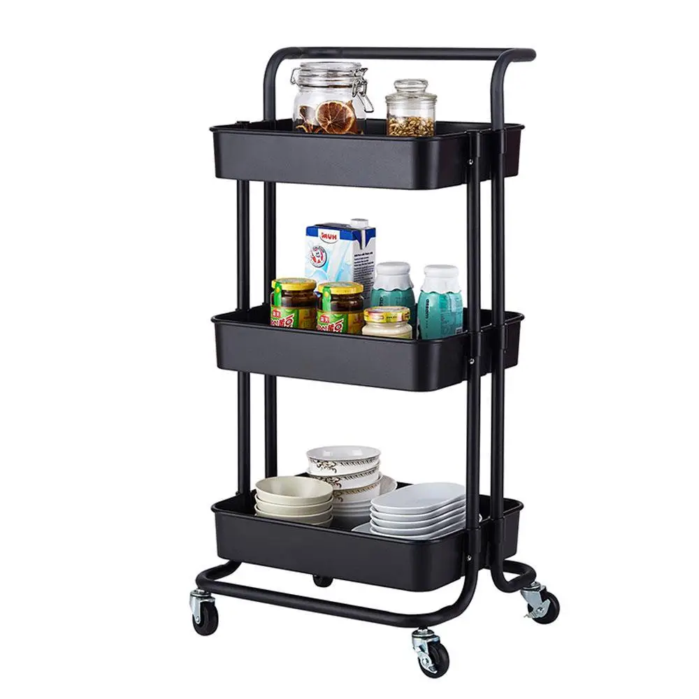 3-Layers Multi-function Trolley Storage Organizer(15262) - Image 26