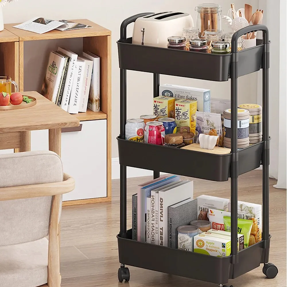 3-Layers Multi-function Trolley Storage Organizer(5295) - Image 7