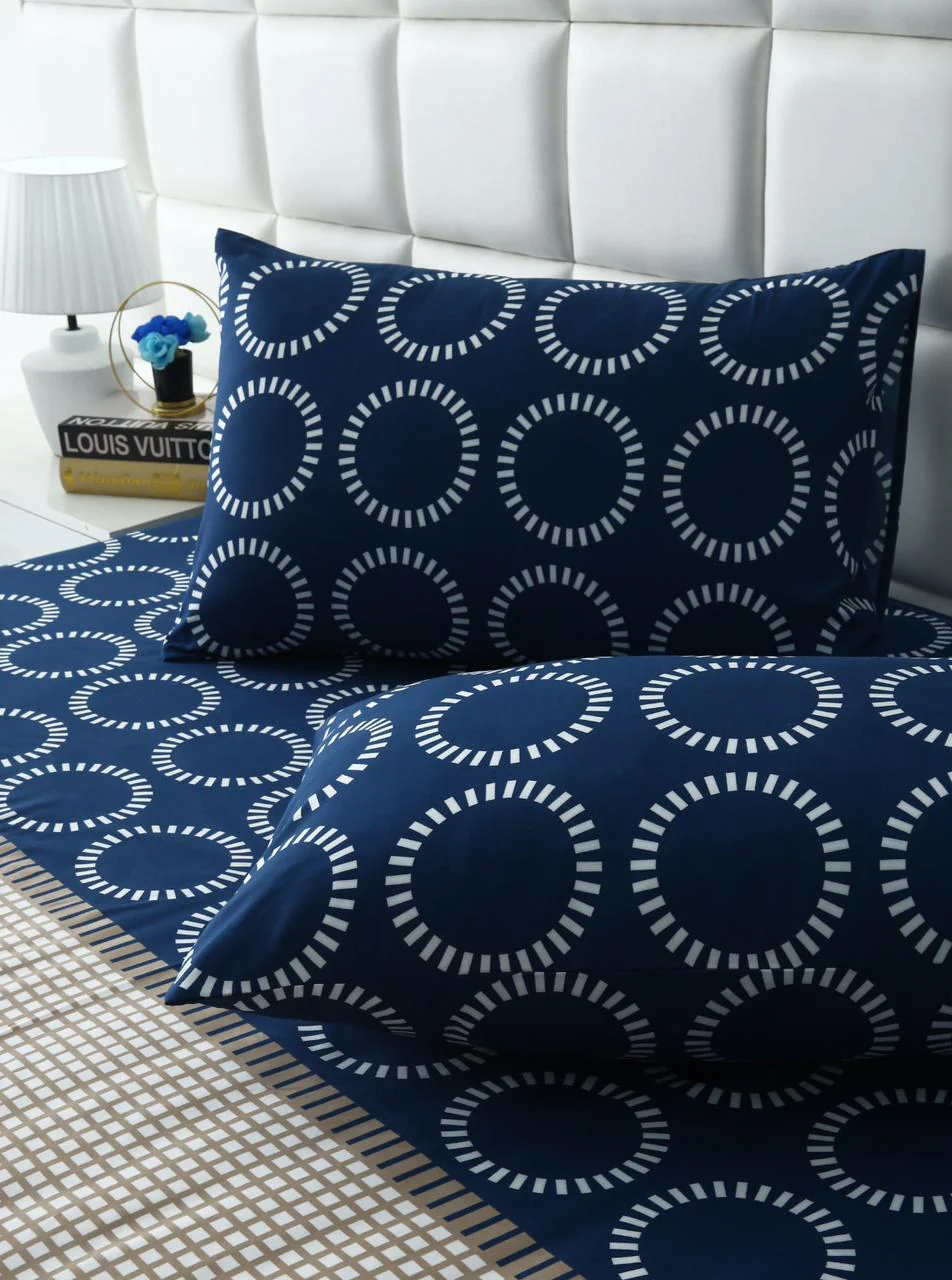 3 PCs Bed Sheet-Starry Nights - Image 5