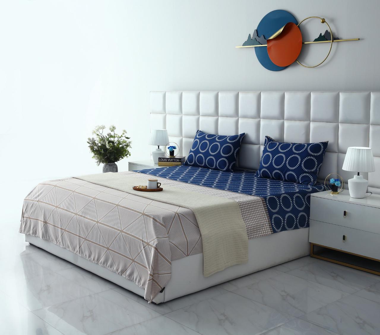3 PCs Bed Sheet-Starry Nights - Image 6