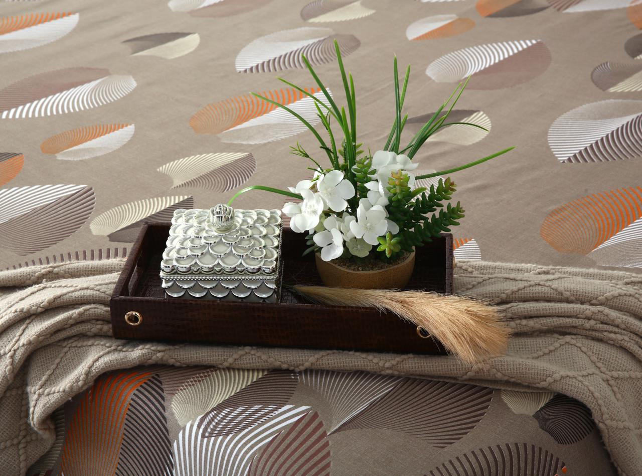 3 PCs Double Bed Sheet-DB-236 - Image 4