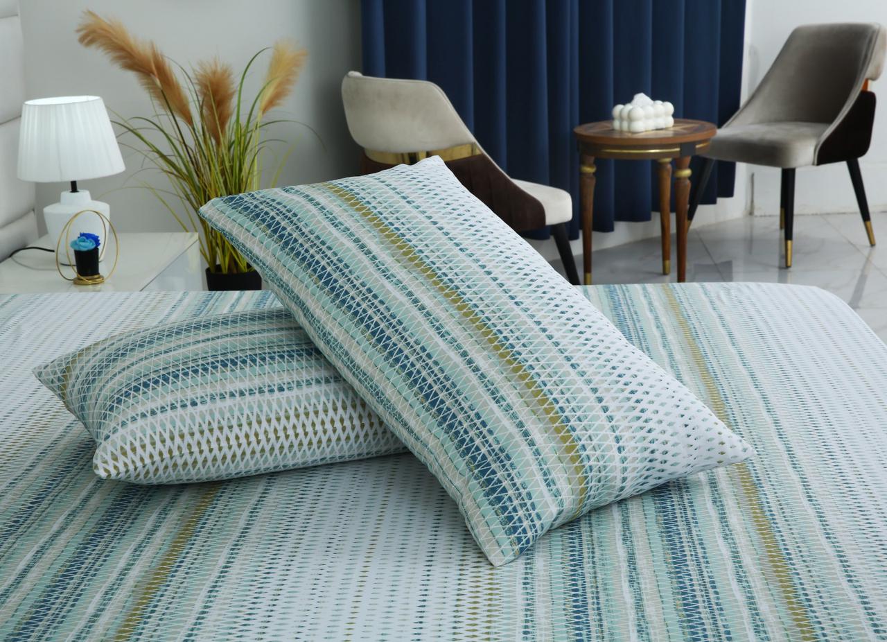 3 PCs Double Bed Sheet-DB075 - Image 6