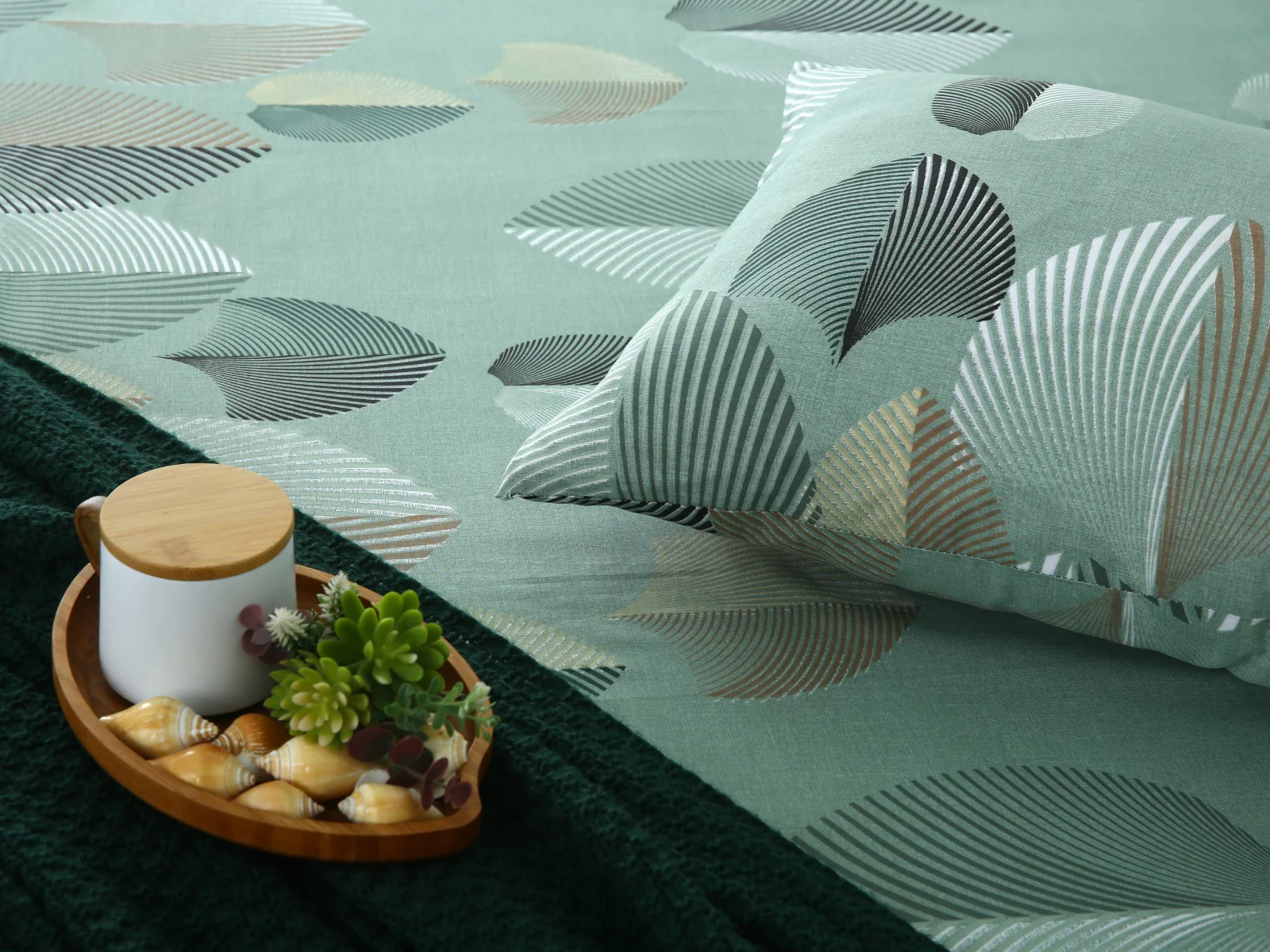 3 PCs Double Bed Sheet-DB245 - Image 6