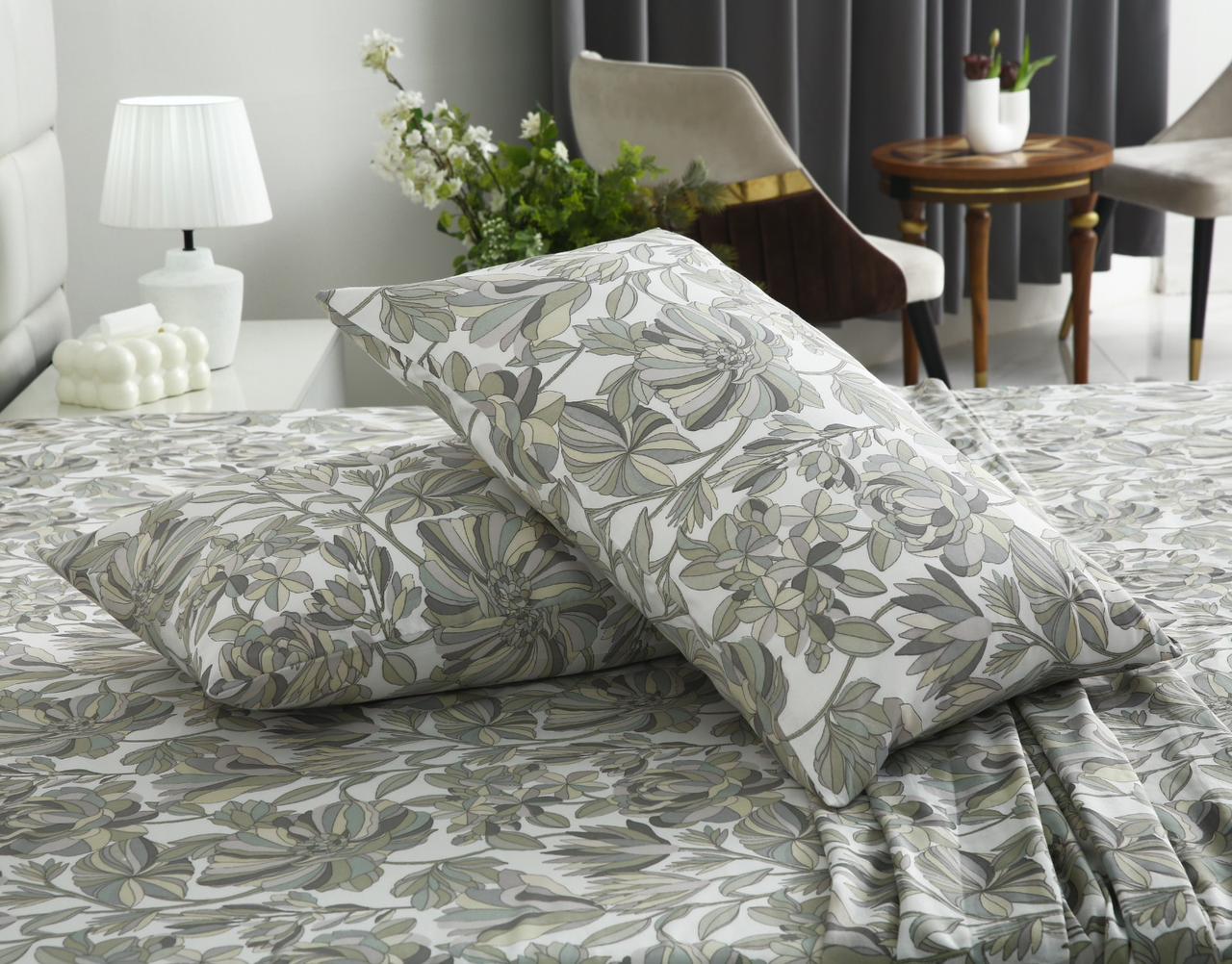 3 PCs Double Bed Sheet-DB265 - Image 5