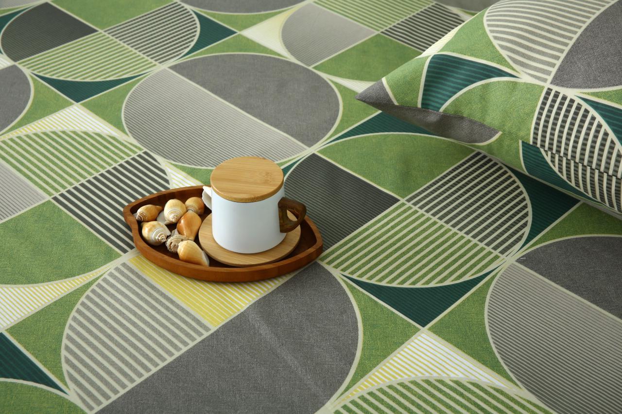 3 PCs Double Bed Sheet With Same Packing-Striped Wave - Image 9