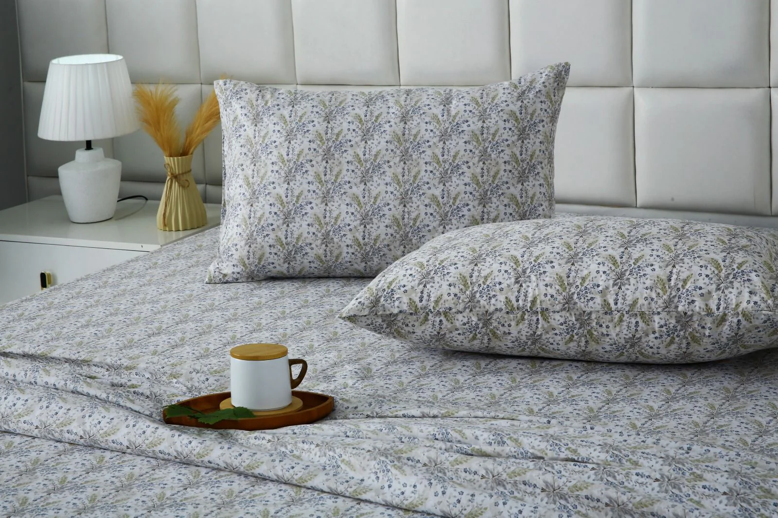 3 PCs Double Bed Sheet With Same Packing-Wildflower - Image 6