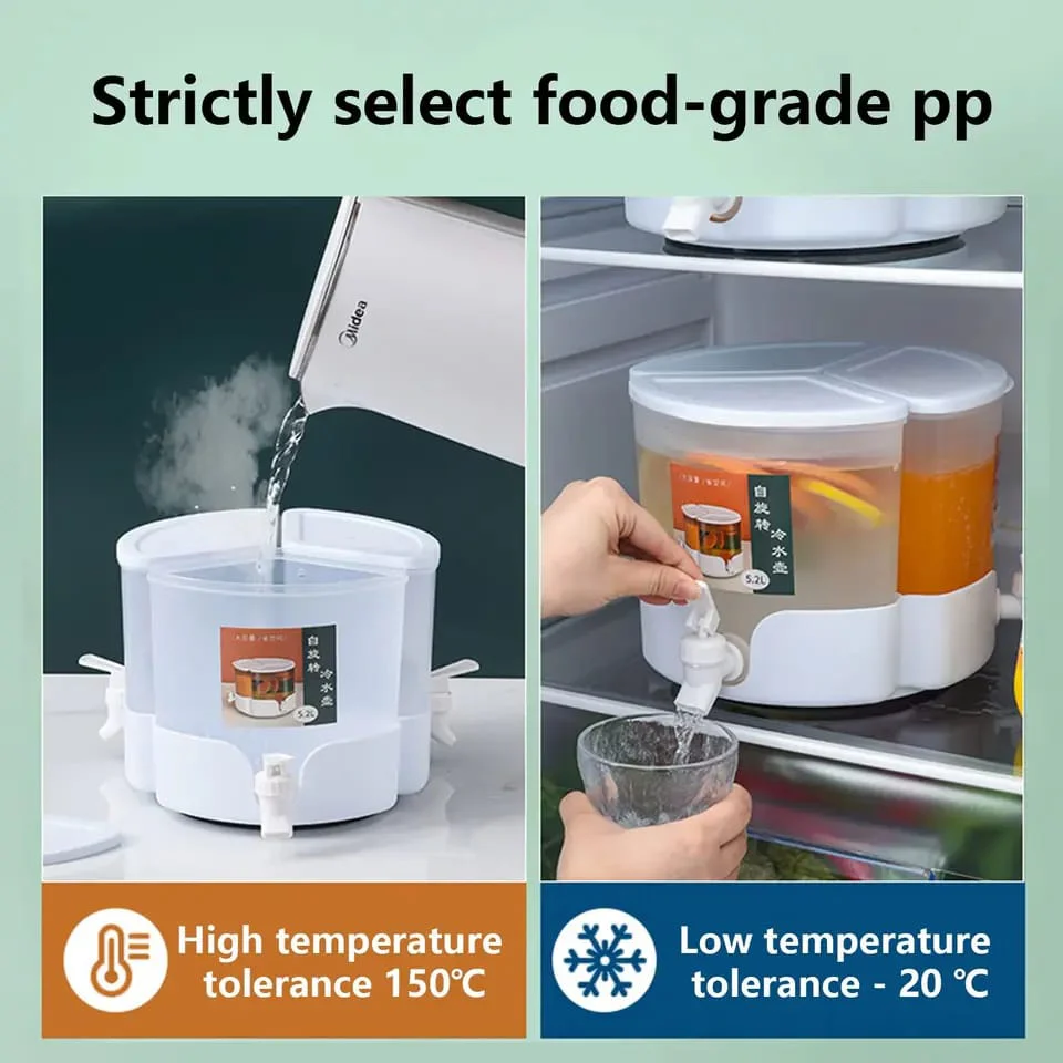3 Portions 360° Rotatable Juice 5453 Dispenser - Image 28