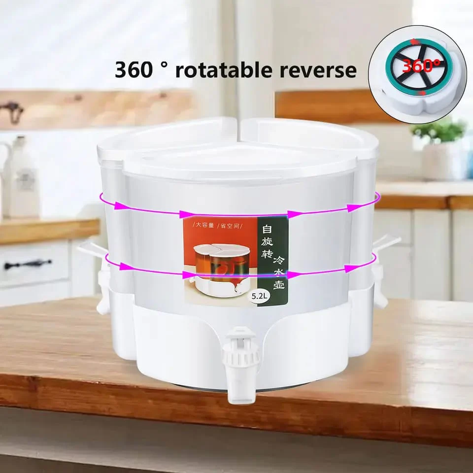3 Portions 360° Rotatable Juice 5453 Dispenser - Image 30