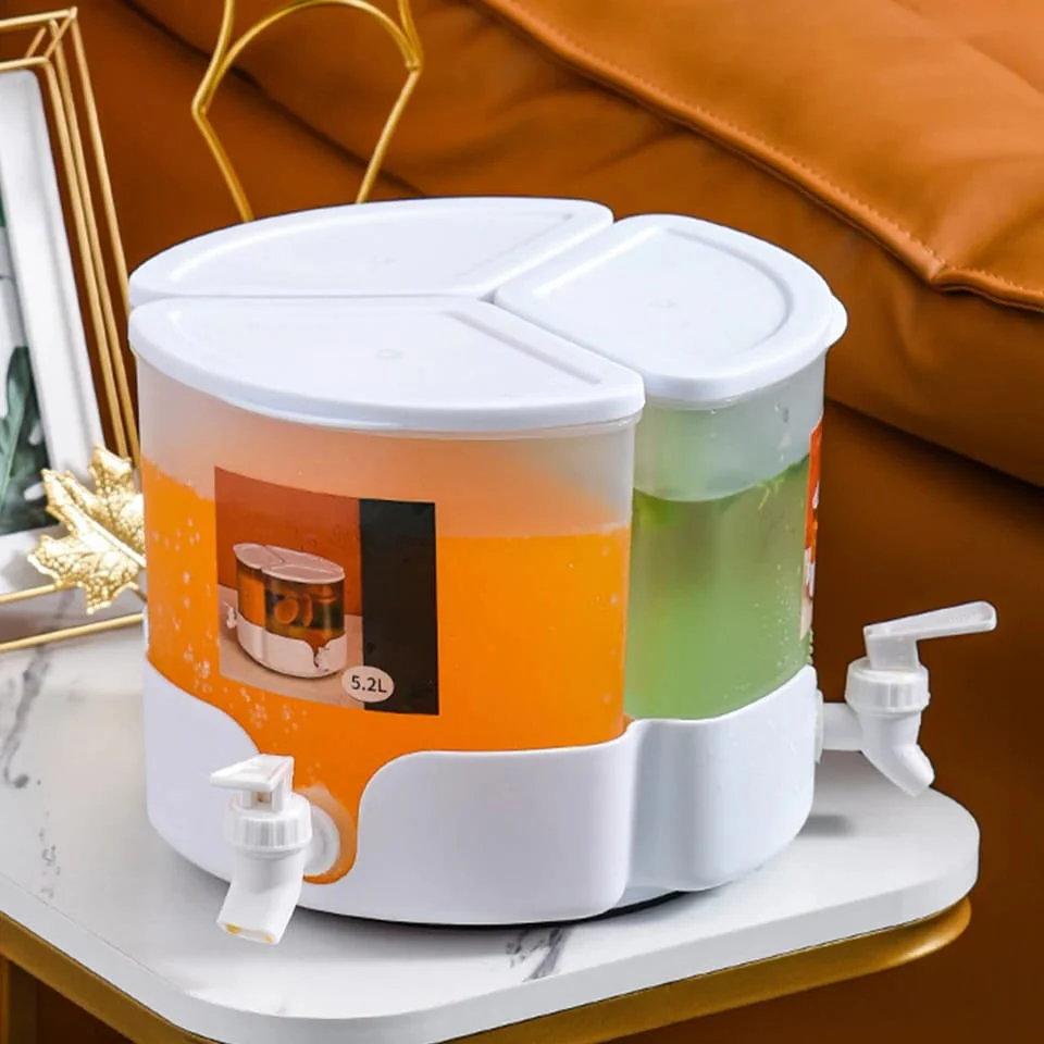 3 Portions 360° Rotatable Juice 5453 Dispenser - Image 41