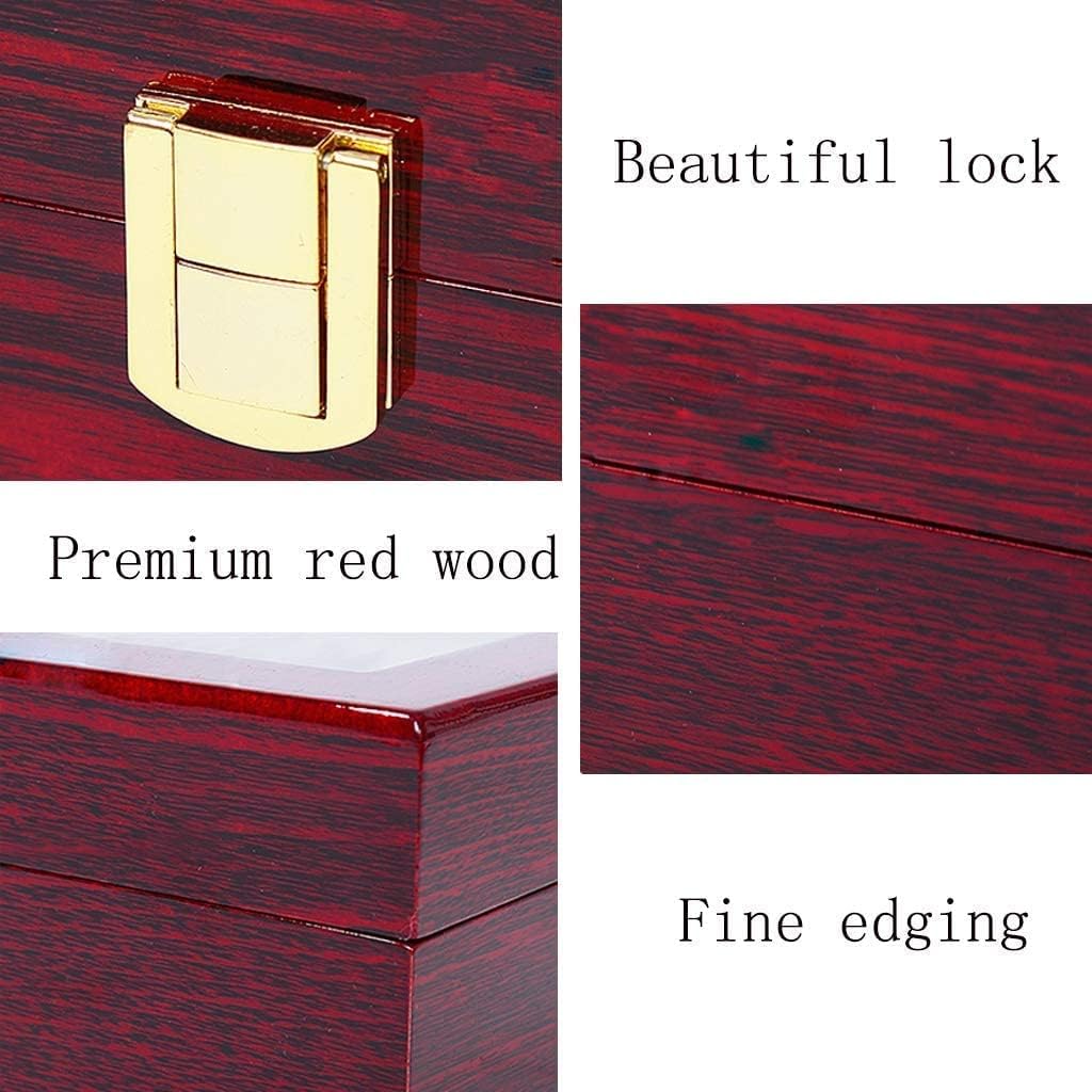 3 Slots Rose Wood Watch Organizer-SA2408-287 - Image 3