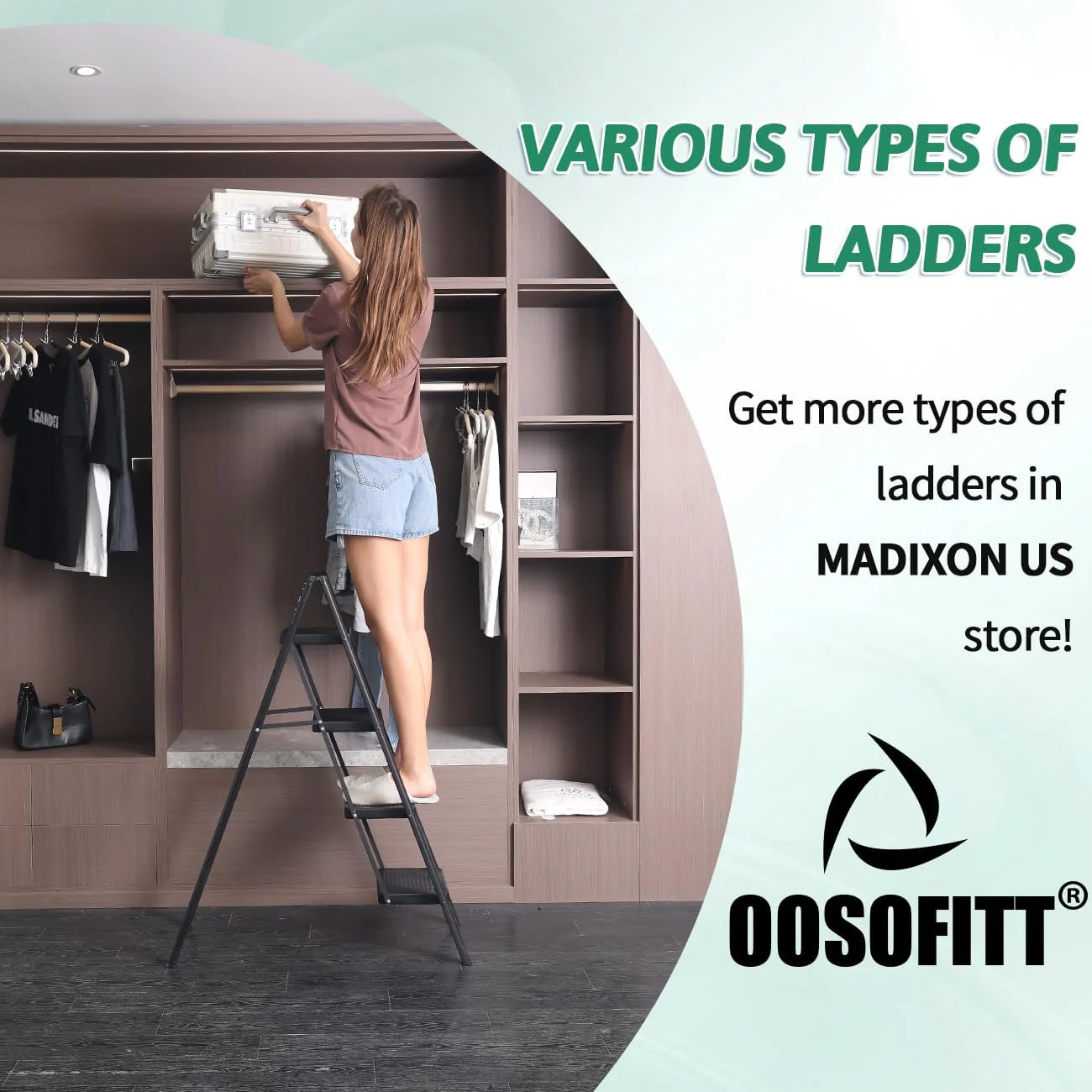 3 Step Ladder Folding Step Stool (SA2510-050) - Image 3