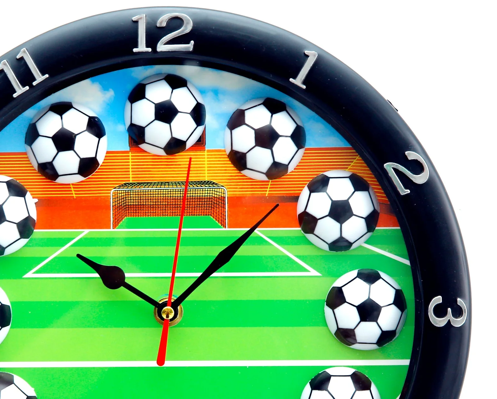 30CM Wall Clock-5673FootBall(SA2405-182) - Image 2