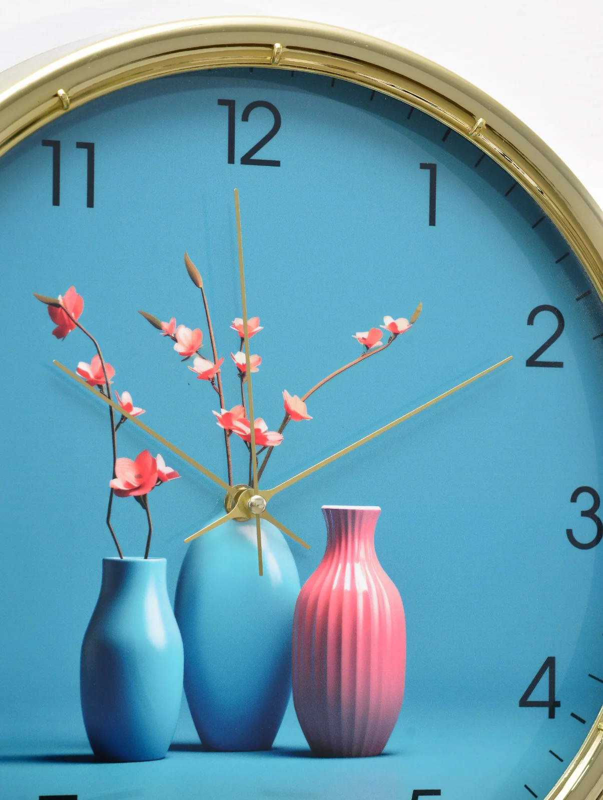 35 Cm Wall Clock SA-23-18-Triple Vase - Image 3