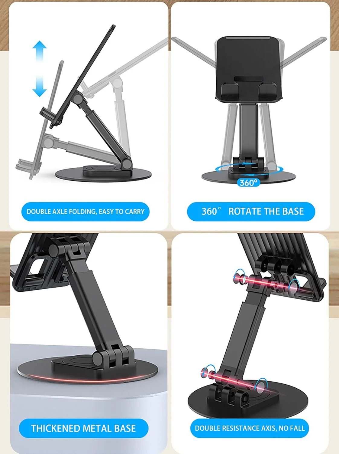 360° Rotatable and Foldable Cell Phone Holder (SA2510-063) - Image 6