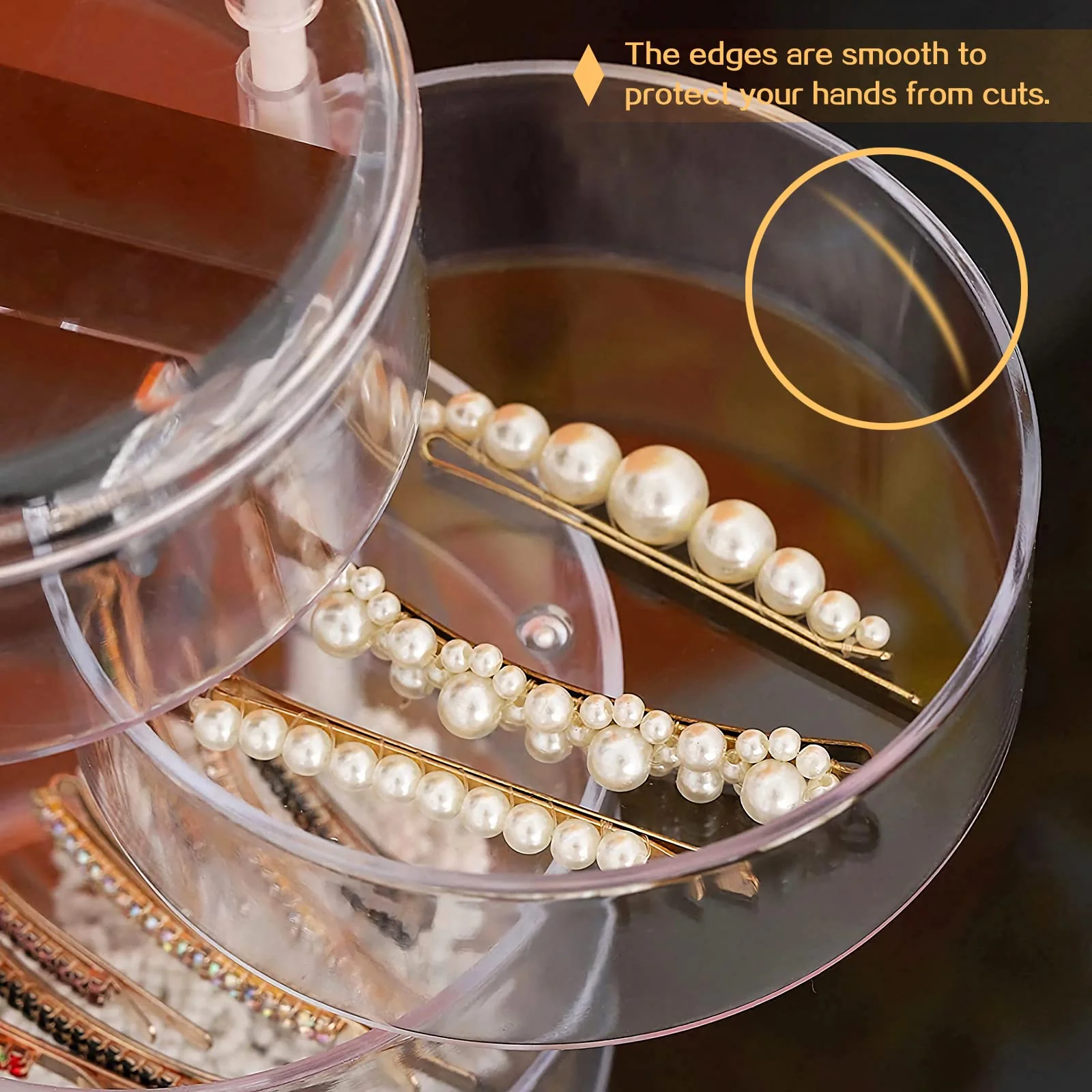 360° Rotatable Jewelry Organizer-SA2411-58 - Image 9