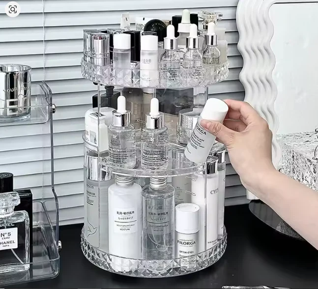 360° Rotating Makeup Organizer Stand-SA2408-189 - Image 5