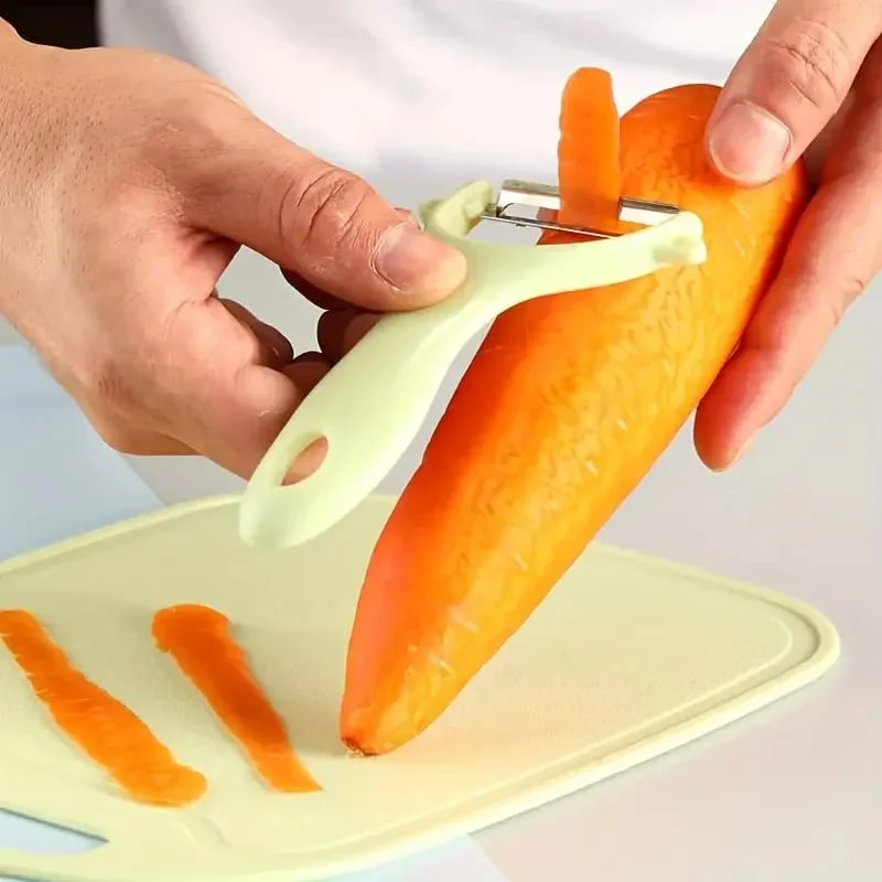 4 PCs Cutting Board With Knife Set(5717)-Green - Image 6