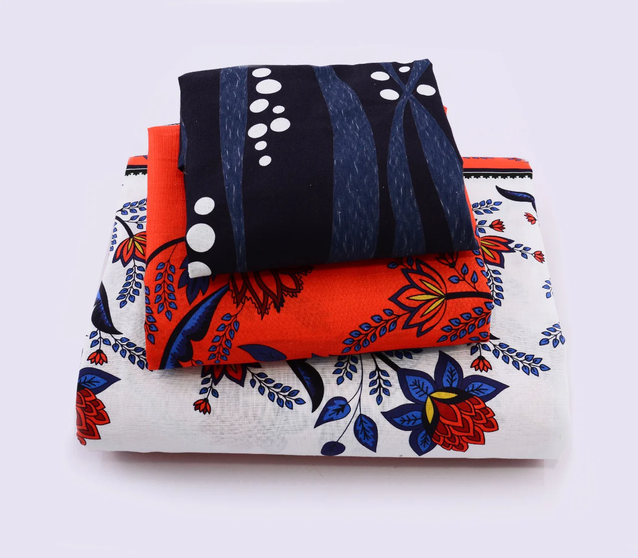 3 PCs Digital Printed Bed Sheet-ADPB-02 - Image 5
