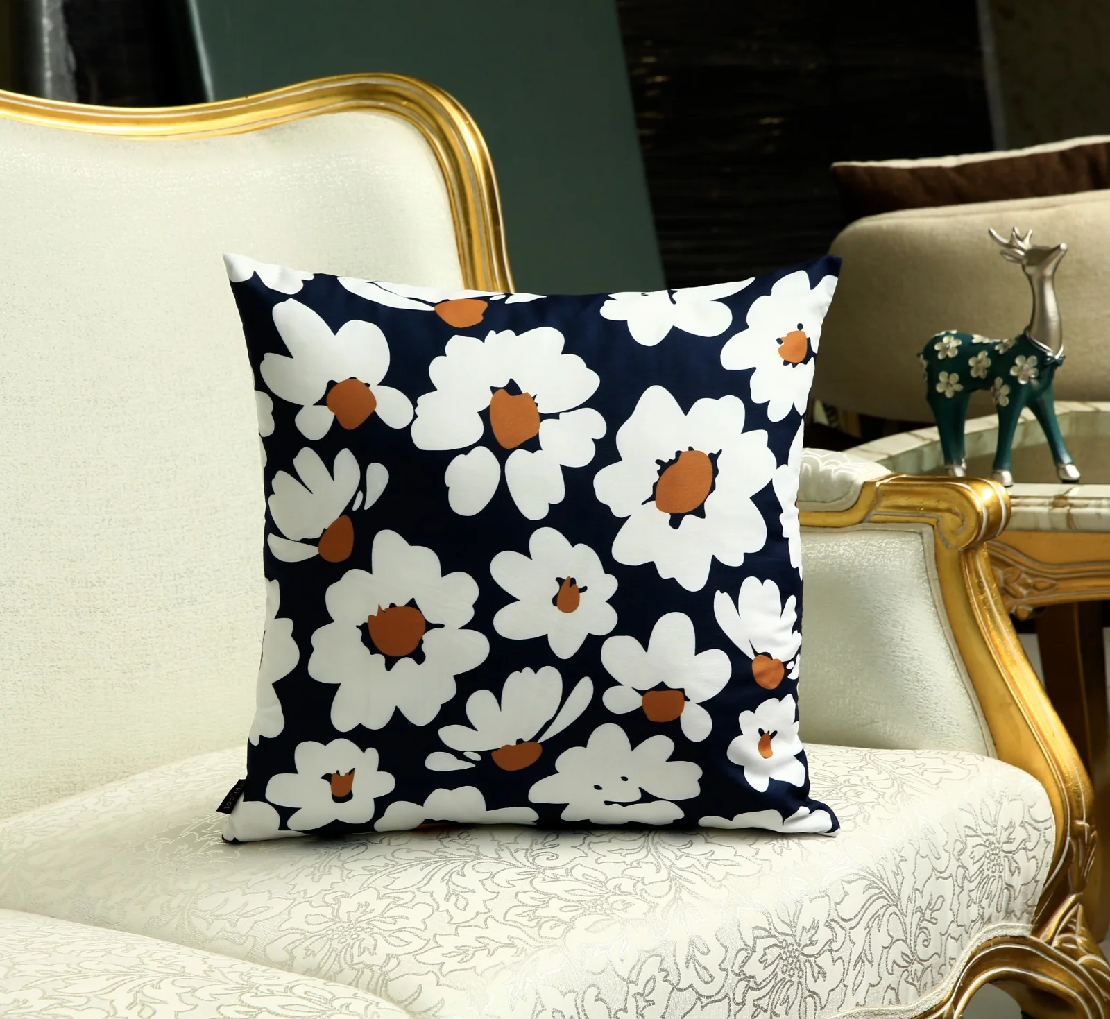 4 PCs Digital Printed Cotton Cushions-Jazmin - Image 8