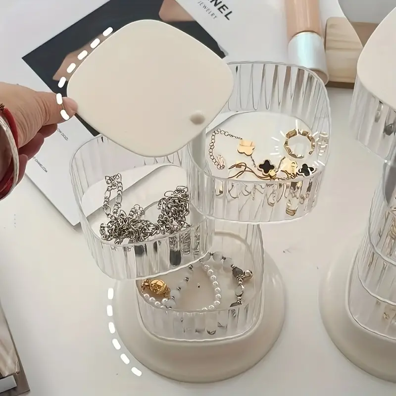4 Tier Transparent Jewelry15293 Organizer - Image 4