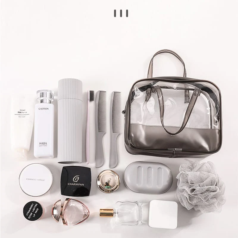 4Pcs Acrylic Travel Personal Tools With Bag-SA2408-293 - Image 8