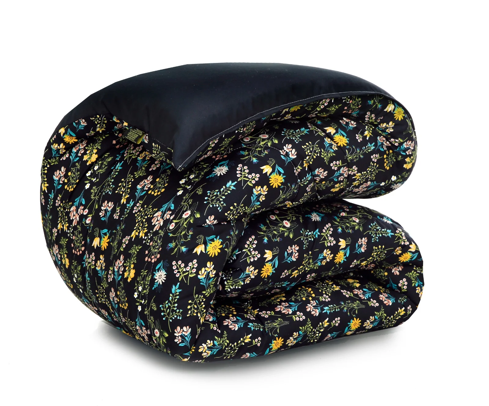 5 PCs Single Razai Set-Black Meadows - Image 5