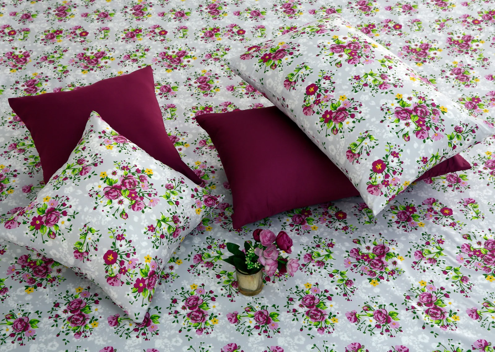5 PCs Single Razai Set-Sweet Pie - Image 3