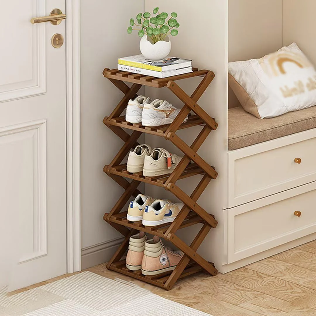 5 Tier Bamboo Shoe Rack (SA2510-051)