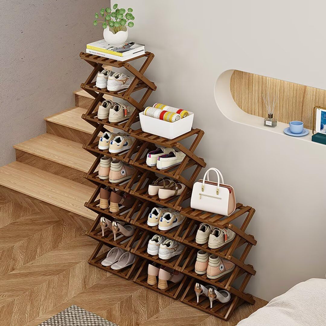 5 Tier Bamboo Shoe Rack (SA2510-051) - Image 2