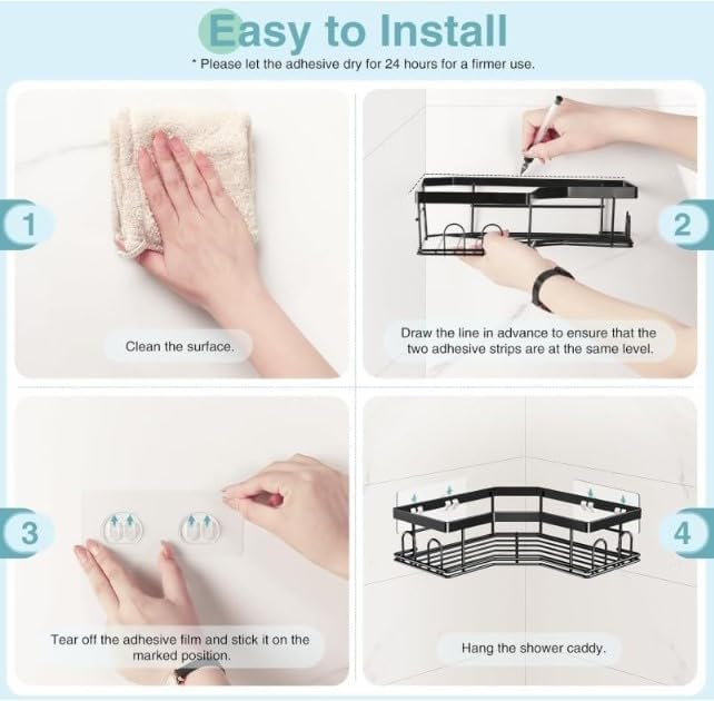 5PCs Wall Mounted Organizers-SA2408-112 - Image 3