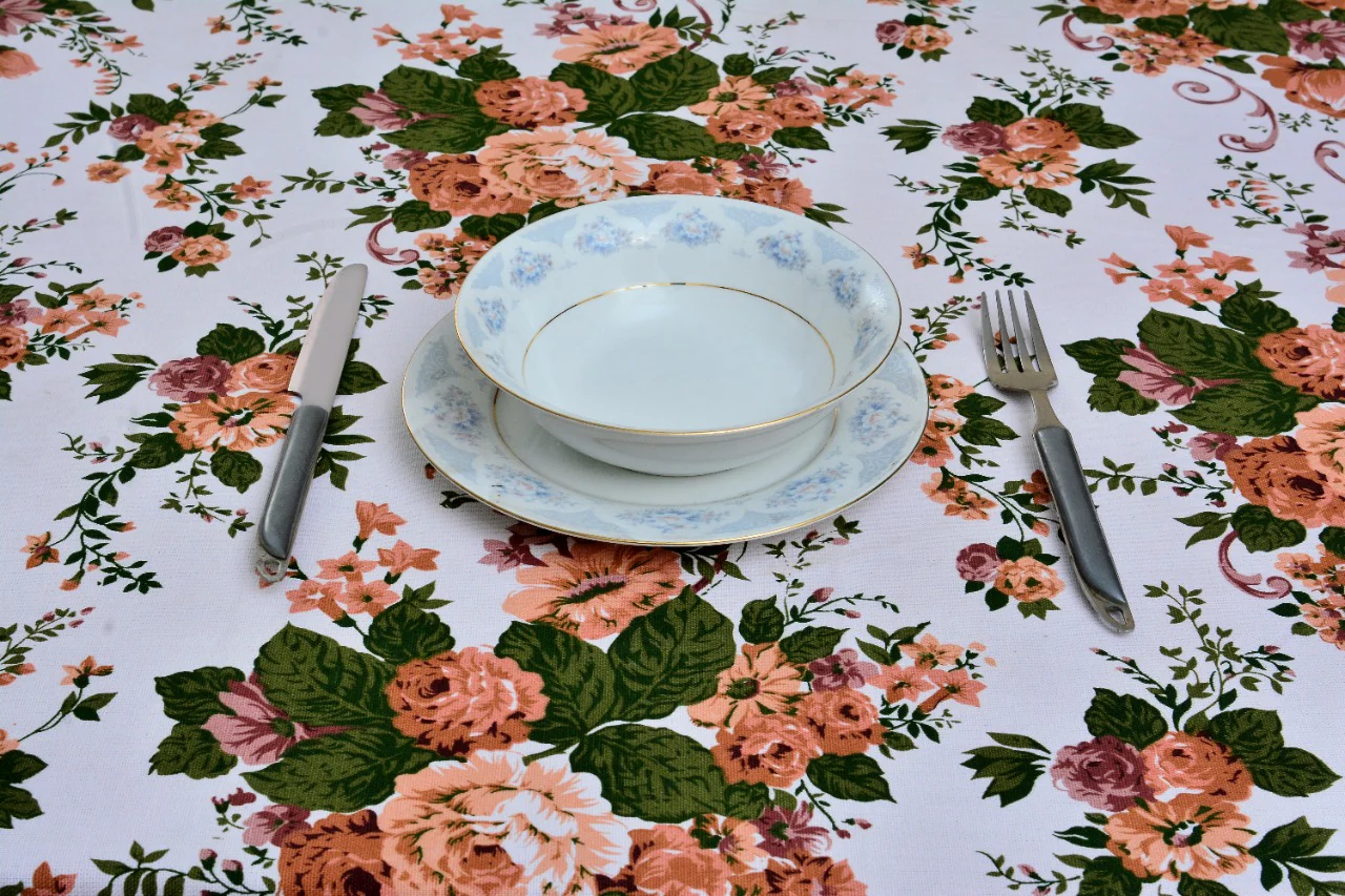 6 & 8 Seater Digital Printed Table Cover(4773)-TB47 - Image 3