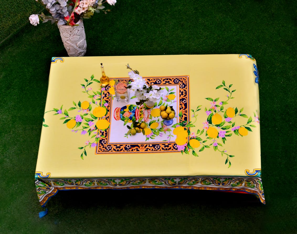 6 & 8 Seater Digital Printed Table Cover(3841)-TB21 - Image 3