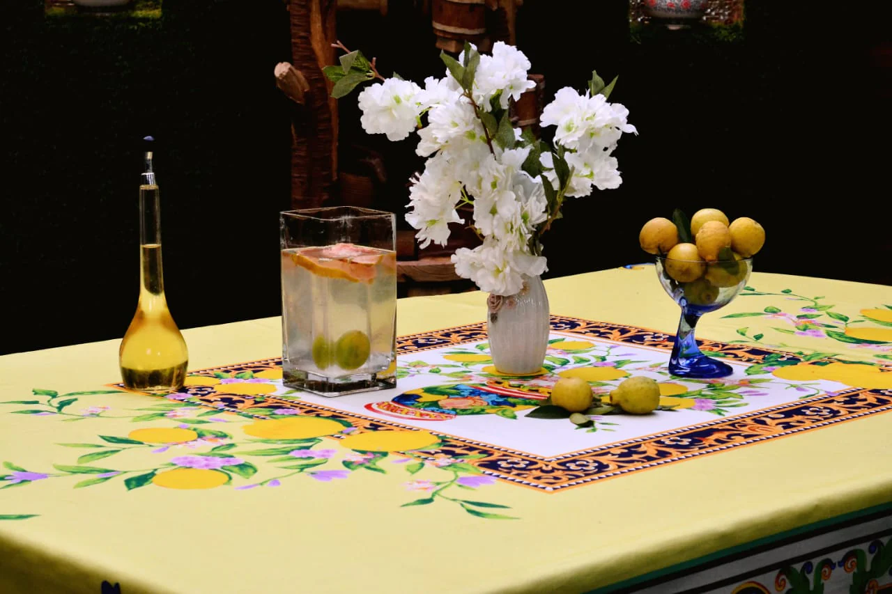 6 & 8 Seater Digital Printed Table Cover(3841)-TB21 - Image 5