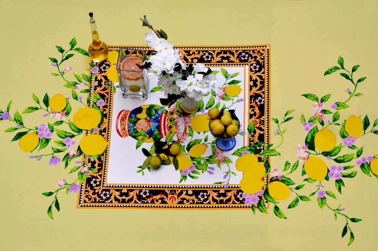 6 & 8 Seater Digital Printed Table Cover(3841)-TB21 - Image 6