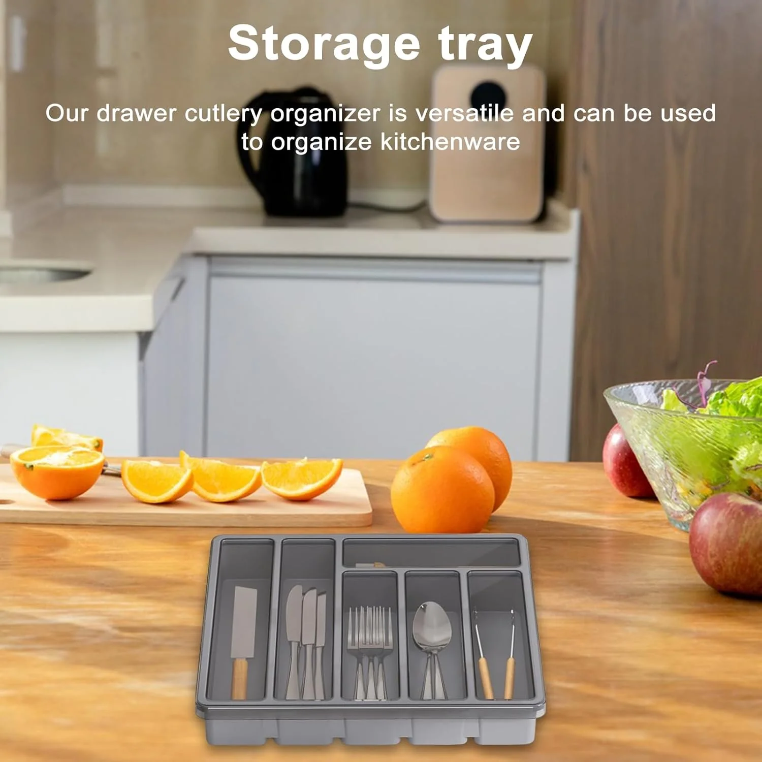 6 Compartments Drawer Countertop with Lid (SA2510-070) - Image 4