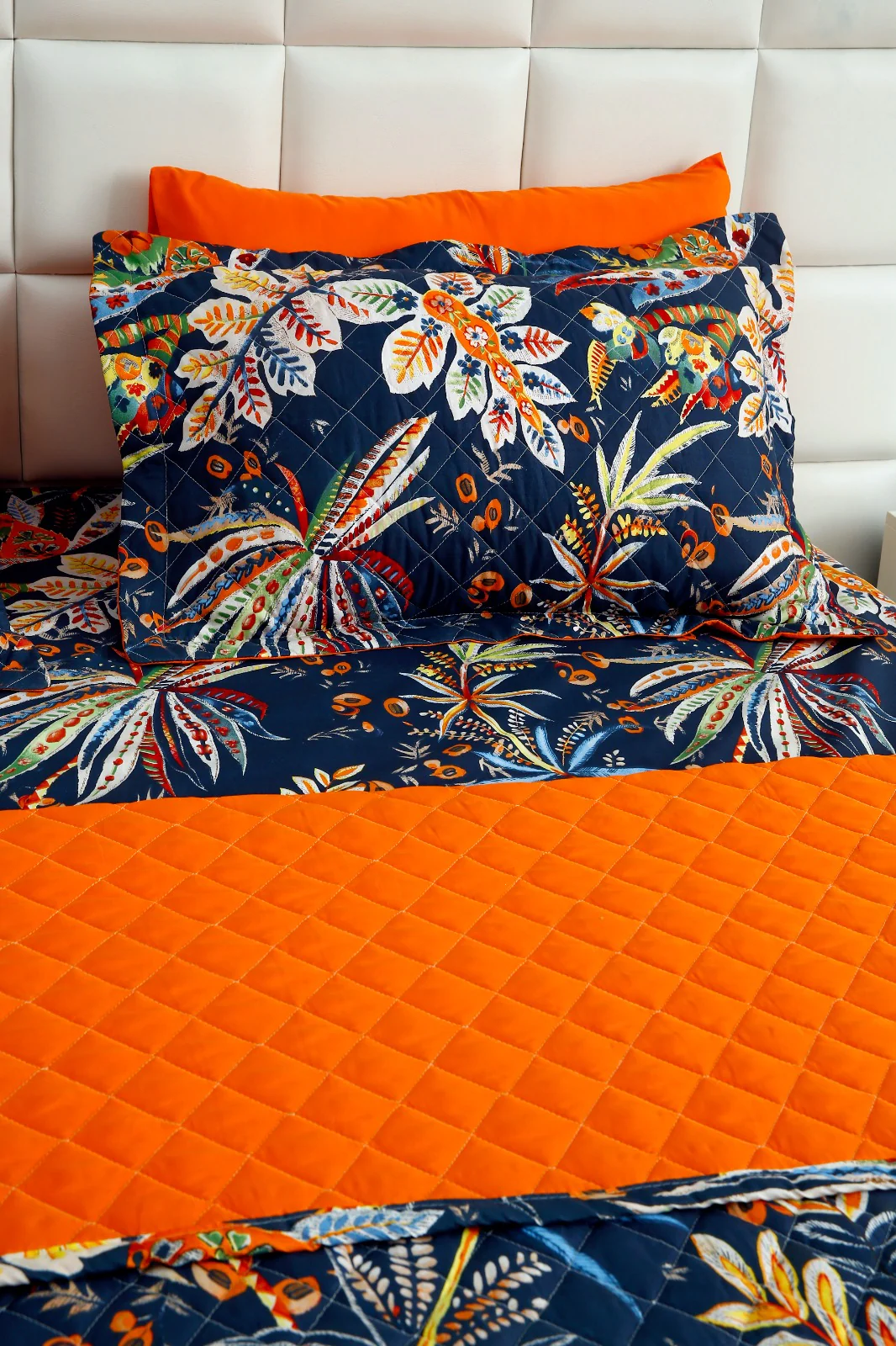 6 PCs Printed Bed Spread Set-Johana - Image 4